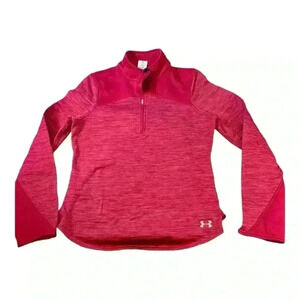 Under Armour Women's Pink Quarter-Zip Hoodie